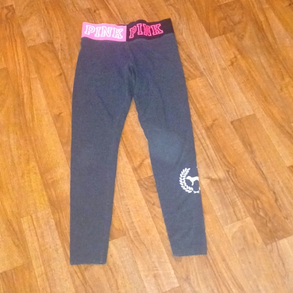 Pink Victoria Secret Yoga leggings size small